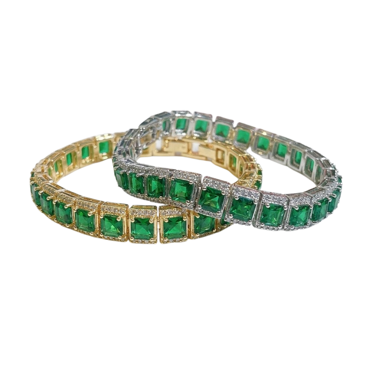 Pulseira de Gemas Radiantes