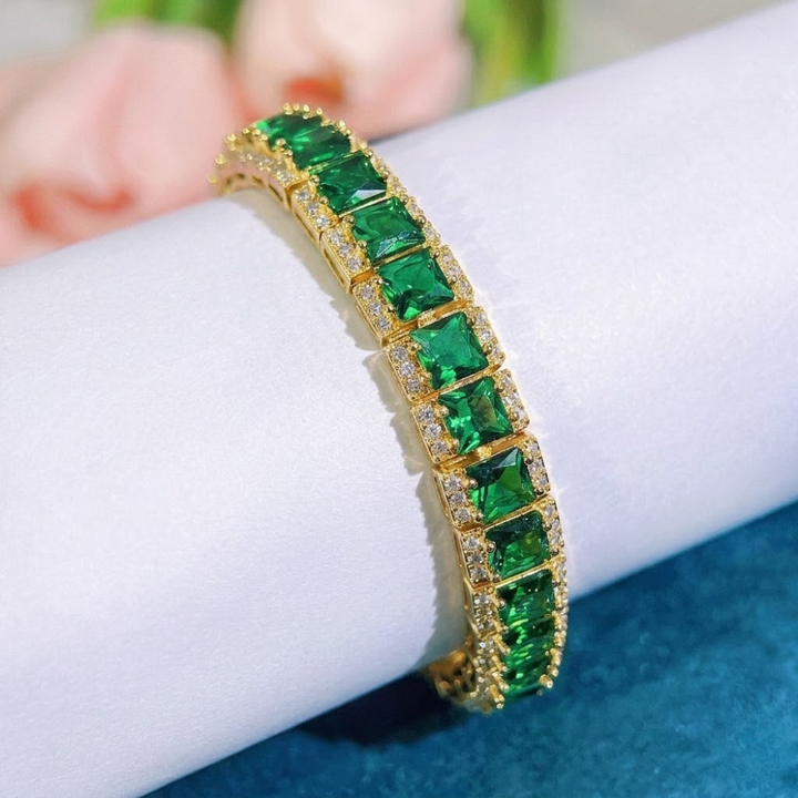 Pulseira de Gemas Radiantes