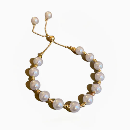 Pulseira de Pérolas Talismã