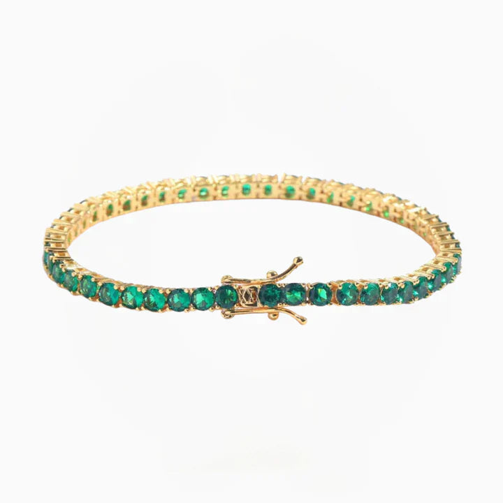 Bracelete Esmeralda Radiante