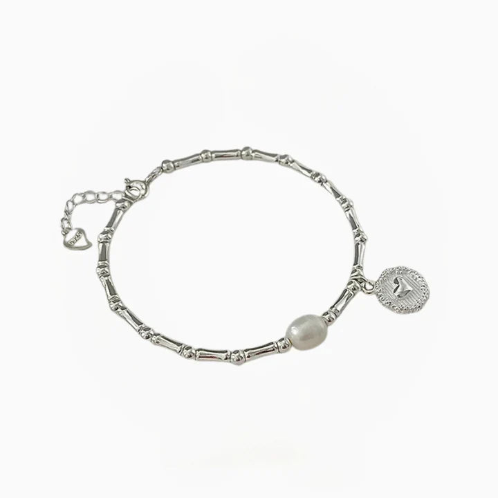 Pulseira Coração de Madreperla