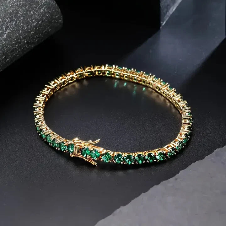 Bracelete Esmeralda Radiante