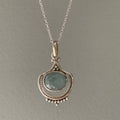 Colar Boho Opal em Prata