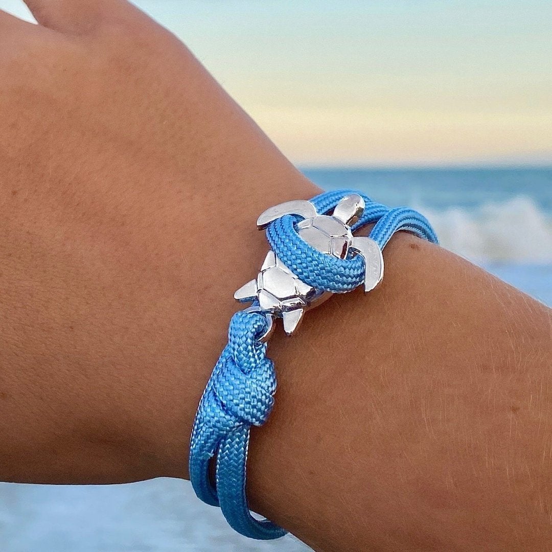 Pulseira de Tartaruga Marinha Feita à Mão | Joalharia Sustentável Inspirada no Oceano