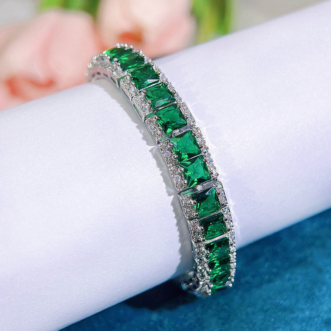 Pulseira de Gemas Radiantes