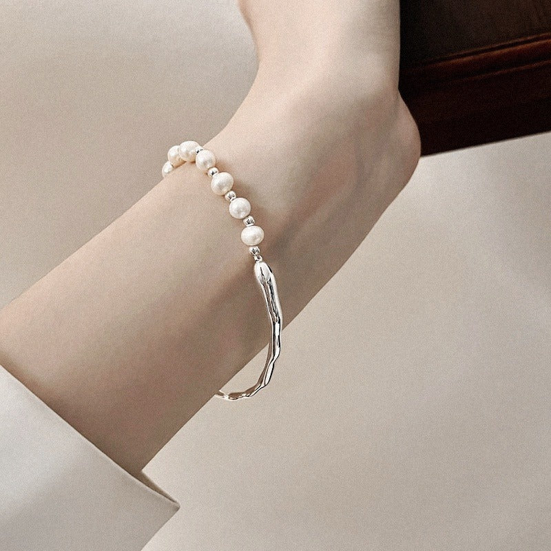 Pulseira de Pérola Madreperla