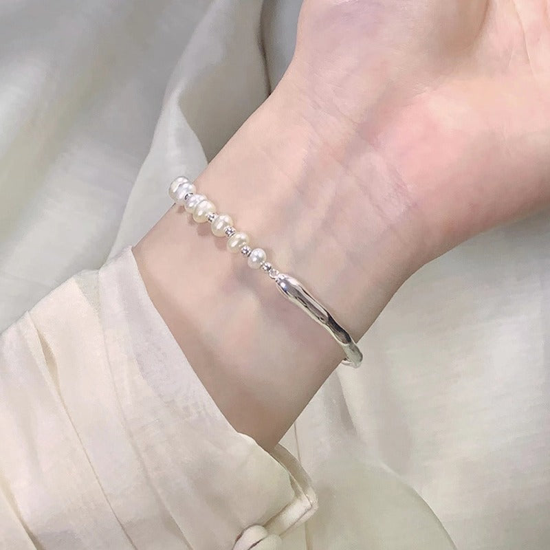 Pulseira de Pérola Madreperla