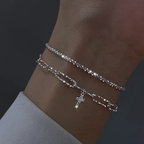 Conjunto de Pulseiras de Madreperola