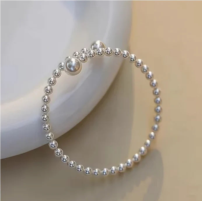 Pulseira de Pérola Ajustável Pearlux