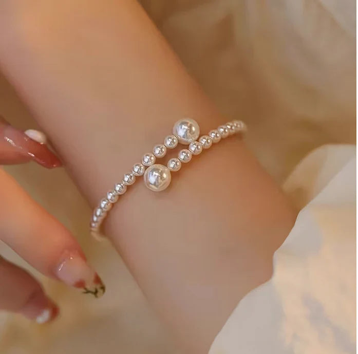 Pulseira de Pérola Ajustável Pearlux