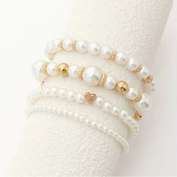 Conjunto de Pulseiras Perlux de Quatro