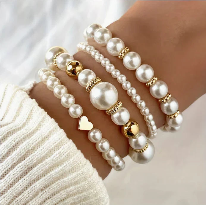Conjunto de Pulseiras Perlux de Quatro