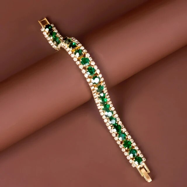 Pulseira Verde Elegante