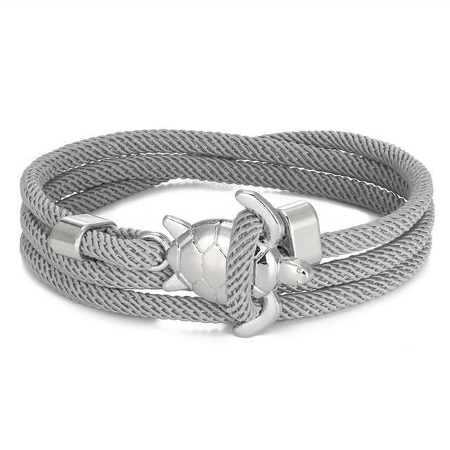 Pulseira de Tartaruga Marinha Feita à Mão