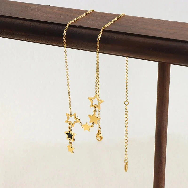 Colar Celestial Estrela Cadente
